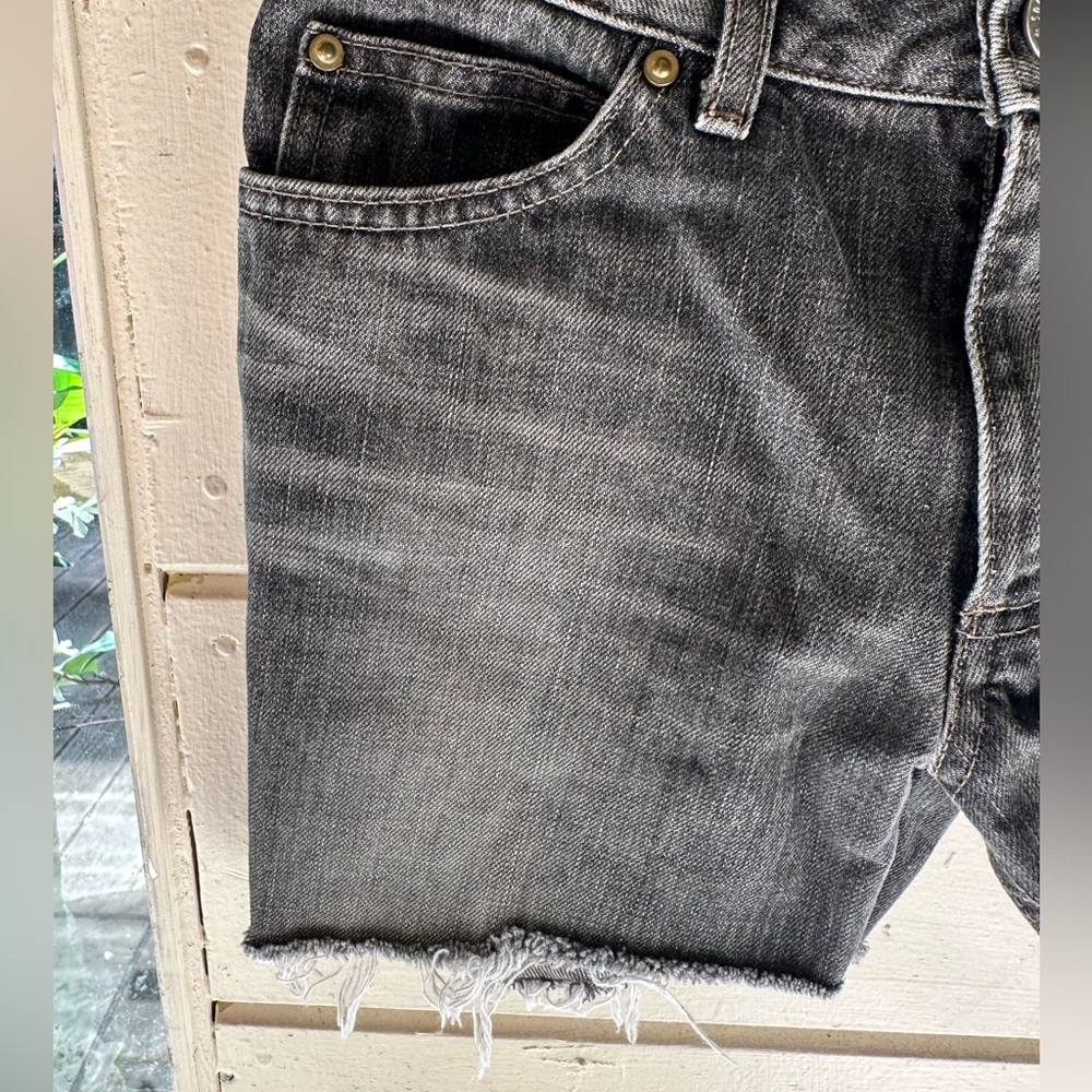 Edwin Something-Cut Off Jean Shorts-Size 28 - Picture 6 of 11